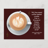 Coffee Lover Postcard Briefkaart (Voorkant)