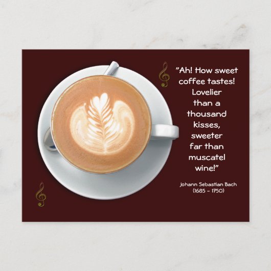 Coffee Lover Postcard Briefkaart (Voorkant)
