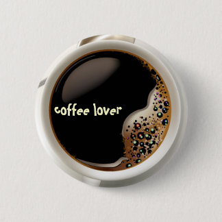 Coffee Lover Ronde Button 5,7 Cm