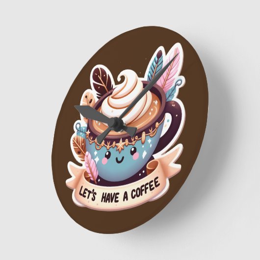 Coffee Lover Ronde Klok (Hoek)