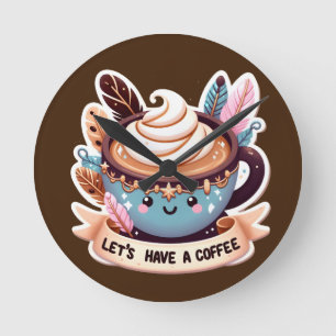 Coffee Lover Ronde Klok