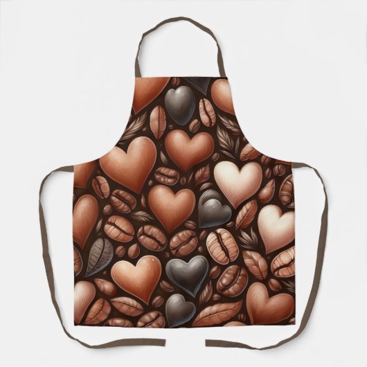 Coffee Lover Schort (Voorkant)