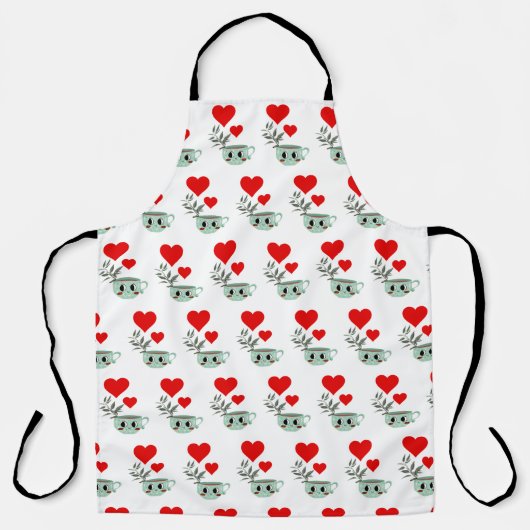 Coffee Lover Schort (Voorkant)