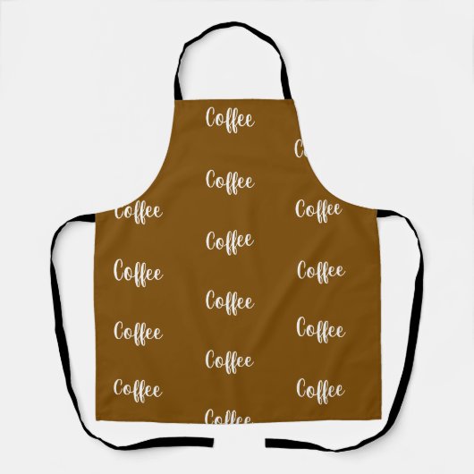 “Coffee lover Schort (Voorkant)