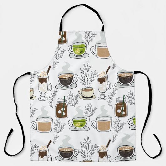 Coffee Lover Schort (Voorkant)