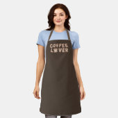 Coffee Lover Schort (Gedragen)