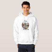Coffee Lover Sci-Fi Humor Sweatshirt (Voorkant volledig)