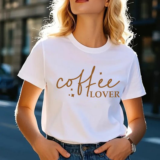 Coffee Lover Shirt, Cadeau voor Coffee Obsessed Wo T-shirt