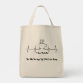 Coffee Lover Shopping Canvas tas (Achterkant)
