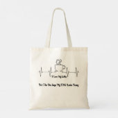 Coffee Lover Shopping Canvas tas (Achterkant)