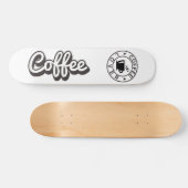 Coffee Lover Skateboard (Horizontaal)