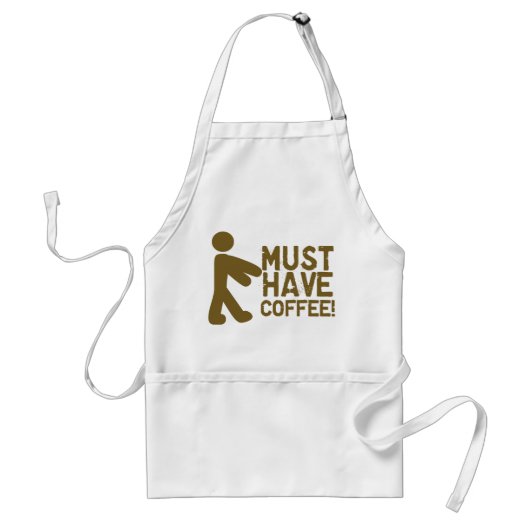 Coffee Lover Standaard Schort (Voorkant)