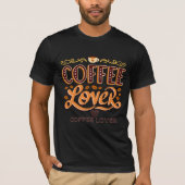 Coffee Lover T-shirt (Voorkant)