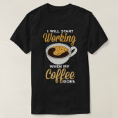 Coffee Lover T-shirt (Design voorkant)