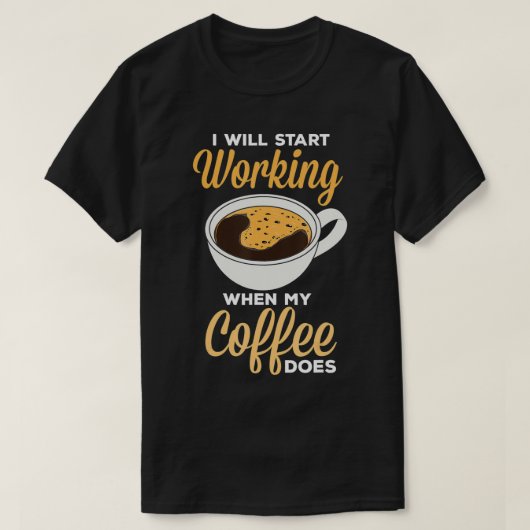 Coffee Lover T-shirt (Design voorkant)