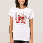 Coffee Lover Valentines Day T-shirt (Voorkant)