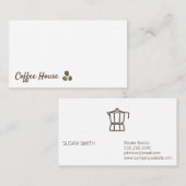 Coffee Lover Visitekaartje (Voorkant / Achterkant)