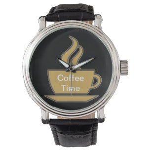 Coffee Lover Wristwatch Horloge