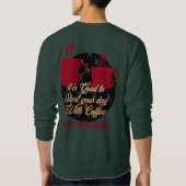 COFFEE LOVERS AANGEPASTE NAAM AANPASSEN TRUI (Achterkant)