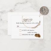 Coffee Lovers Behuizing Kaart Notitiekaartje (Voorkant / Achterkant in situ)