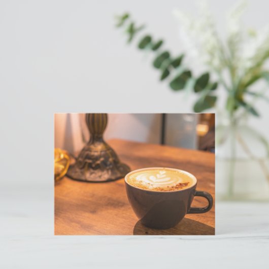 Coffee Lovers Briefkaart (Staand voorkant)