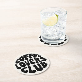 Coffee Lovers Club Ronde Onderzetters