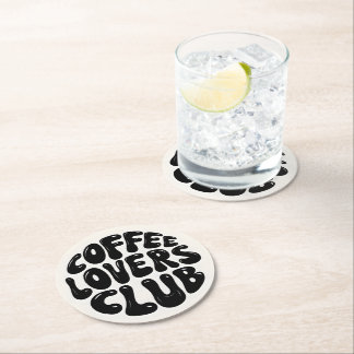 Coffee Lovers Club Ronde Onderzetters