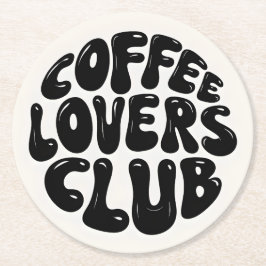 Coffee Lovers Club Ronde Onderzetters