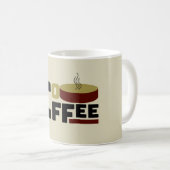 "Coffee Lover's Club" T-shirt Koffiemok (Voorkant rechts)