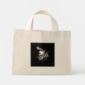 Coffee Lovers Coffee-Mok Mini Tote Bag (Achterkant)