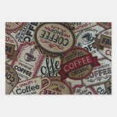 Coffee Lovers Collectie Inpakpapier Vel (Voorkant)