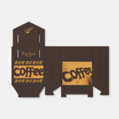 Coffee Lover's Favor Box van RoseWrites Bedankdoosjes (Uitgevouwen)
