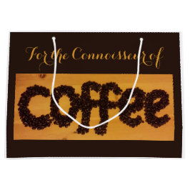 Coffee Lover's Gift Bag van RoseWrites Groot Cadeauzakje