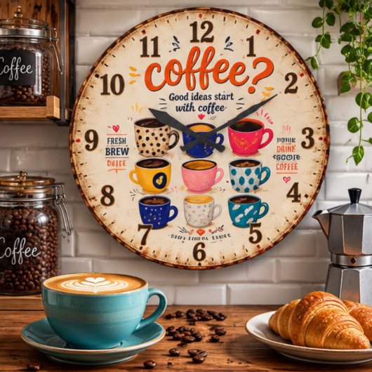 Coffee Lovers Grote Klok