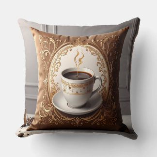 Coffee Lover's Haven Kussensloop - Luxueus Kussen