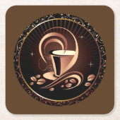 Coffee Lovers Kartonnen Onderzetters (Voorkant)