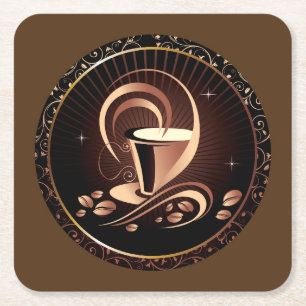 Coffee Lovers Kartonnen Onderzetters