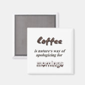 Coffee Lovers Magneet (Voorkant / Achterkant)