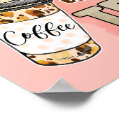 Coffee Lovers Mantra Poster (Hoek)