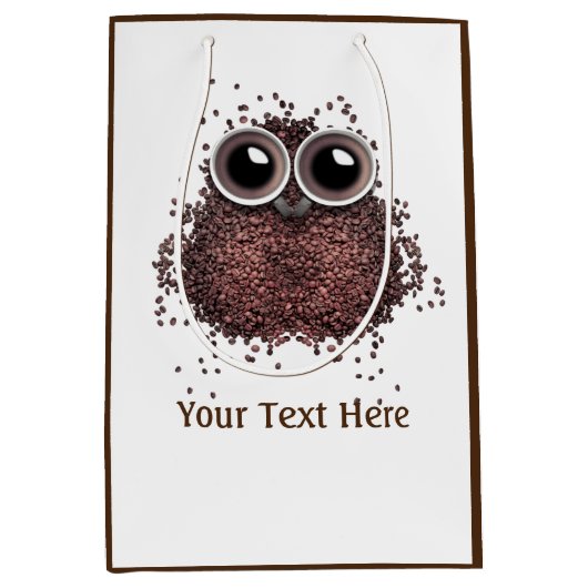 Coffee Lovers Medium Cadeauzakje (Voorkant)