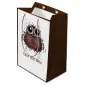 Coffee Lovers Medium Cadeauzakje (Achterkant Gekanteld)