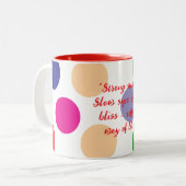 Coffee Lovers Mug Tweekleurige Koffiemok (Voorkant links)