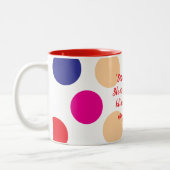 Coffee Lovers Mug Tweekleurige Koffiemok (Links)