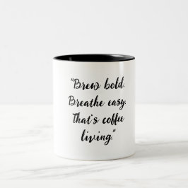 Coffee Lovers Mug Tweekleurige Koffiemok