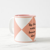 Coffee Lovers Mug Tweekleurige Koffiemok (Voorkant links)