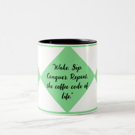 Coffee Lovers Mug Tweekleurige Koffiemok