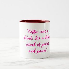 Coffee Lovers Mug Tweekleurige Koffiemok