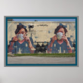Coffee Lovers Mural Poster (Voorkant)