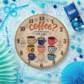 Coffee Lovers Papieren Bordje (Feest)