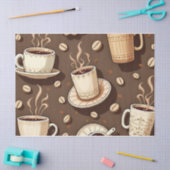 Coffee Lovers' Paradise: Gezellig Brouwen & Bonen  Tissuepapier (Craft)